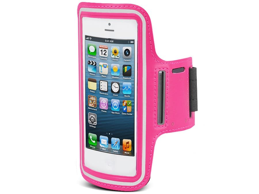 Etui za telefon na ramię Maclean, roza, 4,8" 7