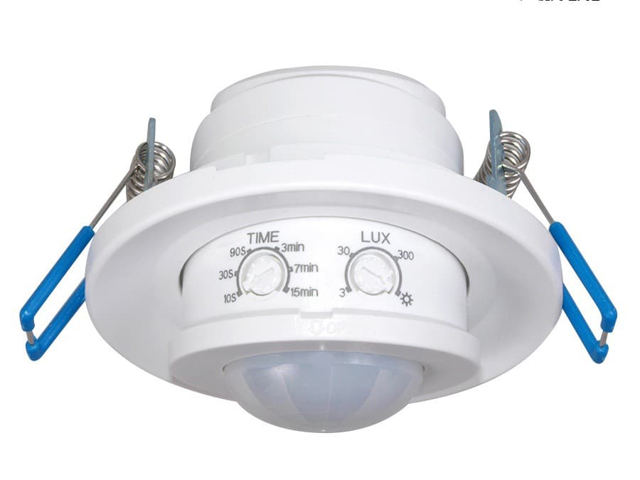 Maclean MCE130 - Senzor gibanja PIR, vgradni, doseg 6m, 800W