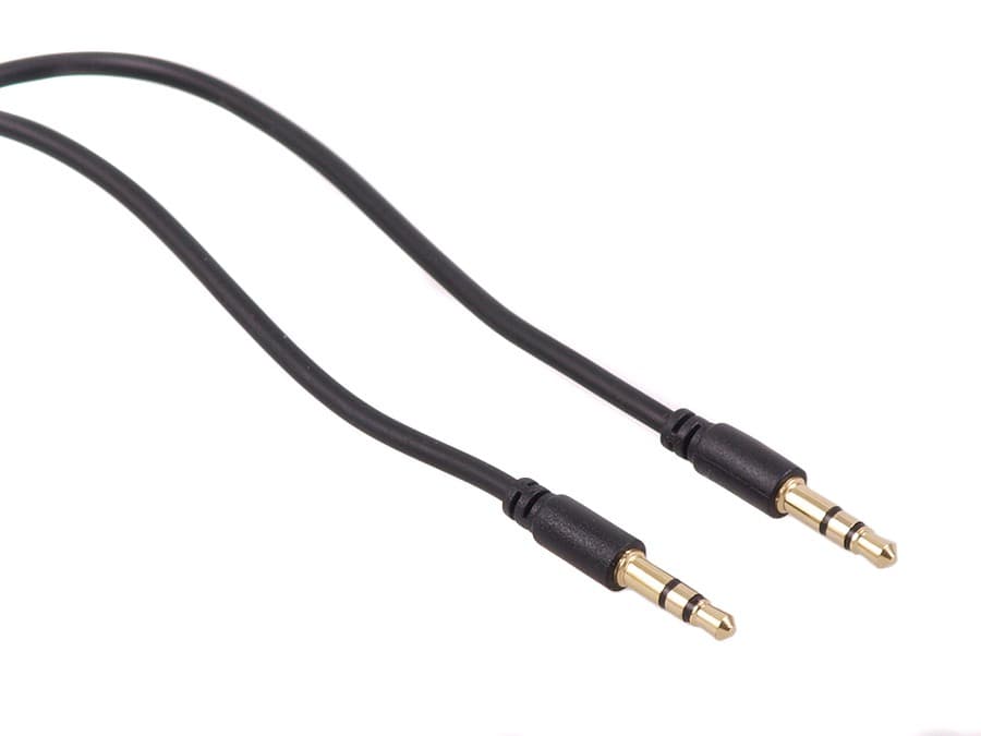 Avdio kabel Maclean Jack 3.5mm (M-M), 1.5m, črn
