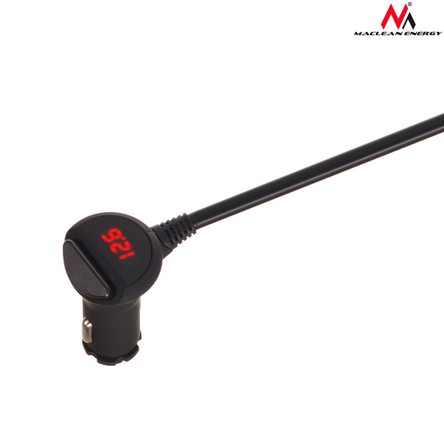 Razdelilnik vtičnice avtomobilskega vžigalnika Maclean, 3 vtičnice, 4x USB, z volmetrom 7