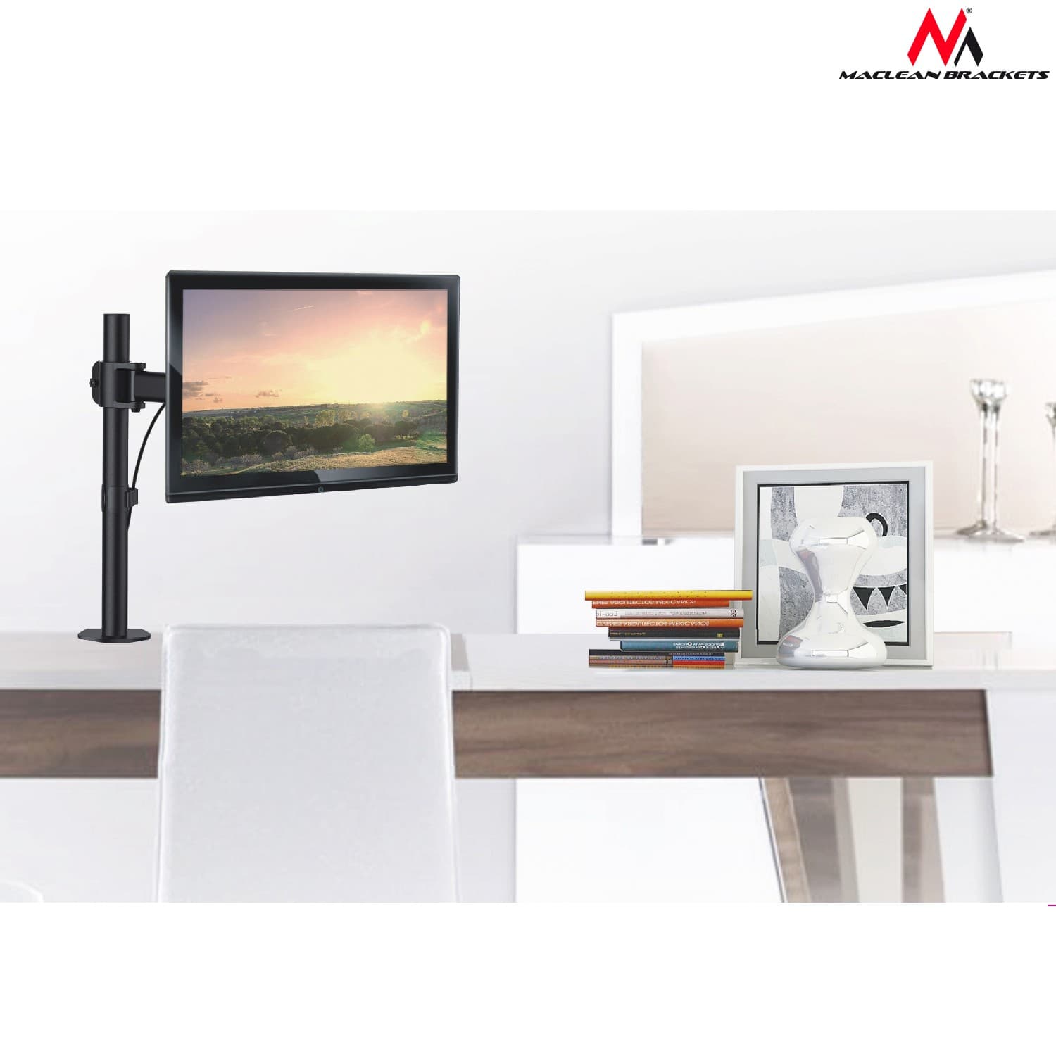 Maclean MC-690N 42980 namizni nosilec za monitor LCD 13-27", 8kg, VESA 3
