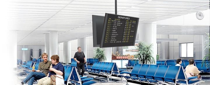 Dvostranski stropni nosilec za TV Maclean, PROFI MARKET SYSTEM, 23"-75" 2