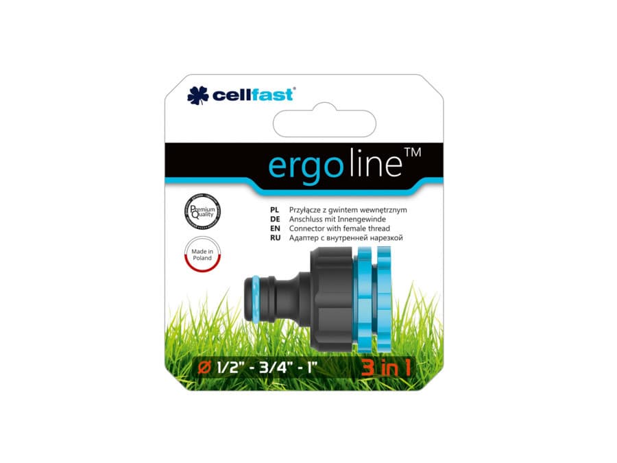 CELLFAST Ergo priključek z notranjim navojem 1/2" 2