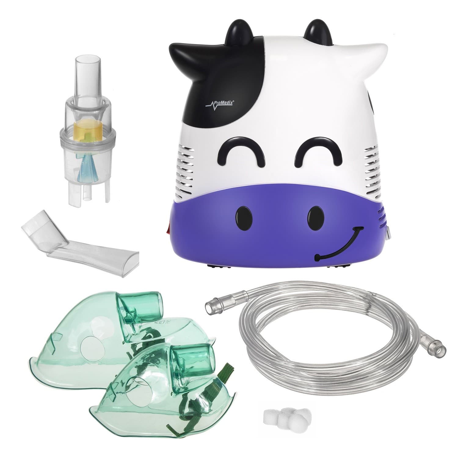 Otroški inhalator Promedix Krtek PR-810 (nebulizator, maske) 6