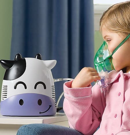 Otroški inhalator Promedix Krtek PR-810 (nebulizator, maske) 7