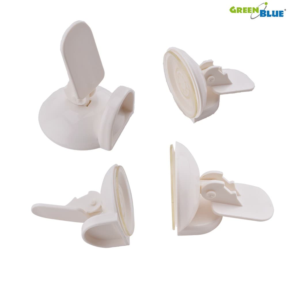 Blokada za drsna vrata GreenBlue GB116 (2 kosa), bela 2