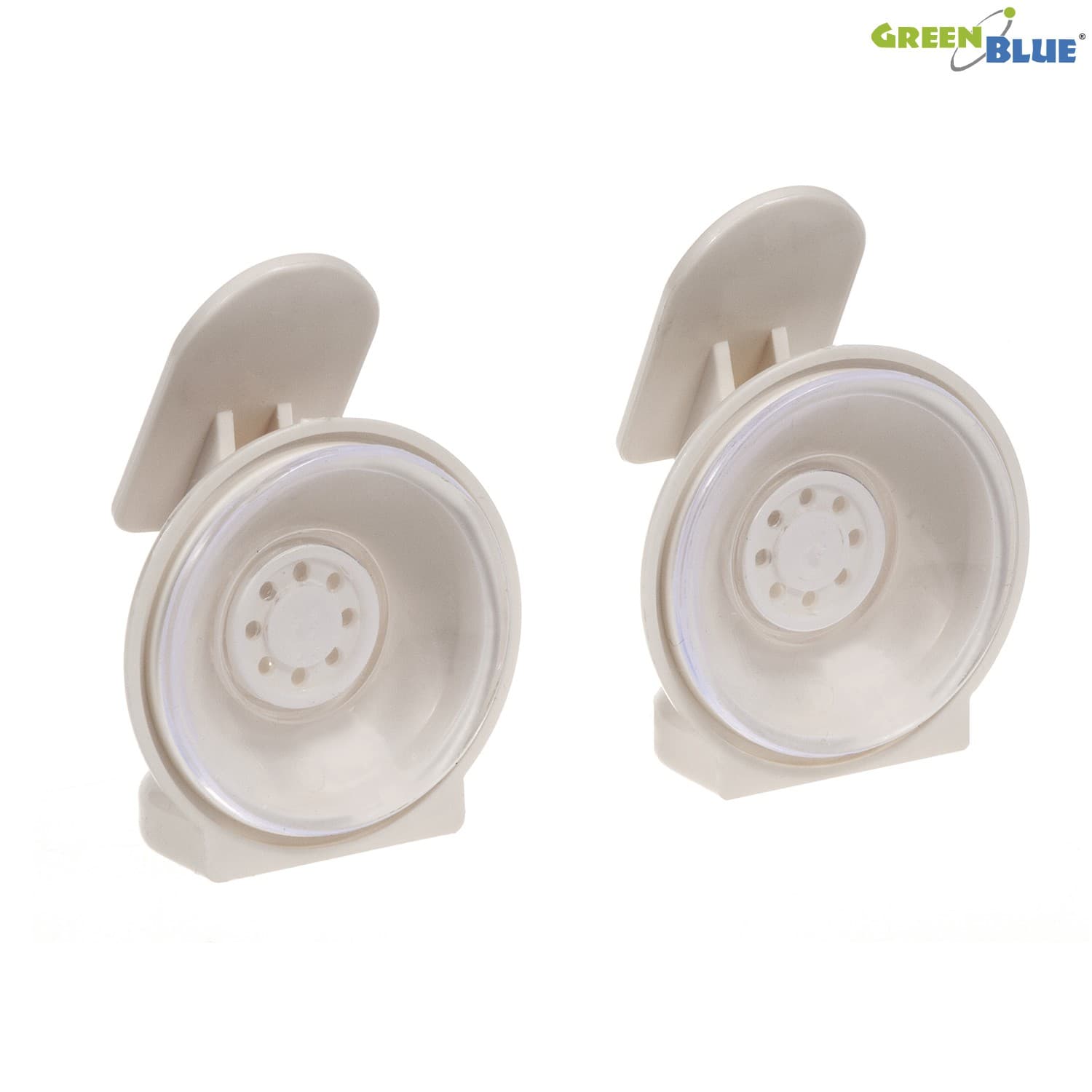 Blokada za drsna vrata GreenBlue GB116 (2 kosa), bela 4