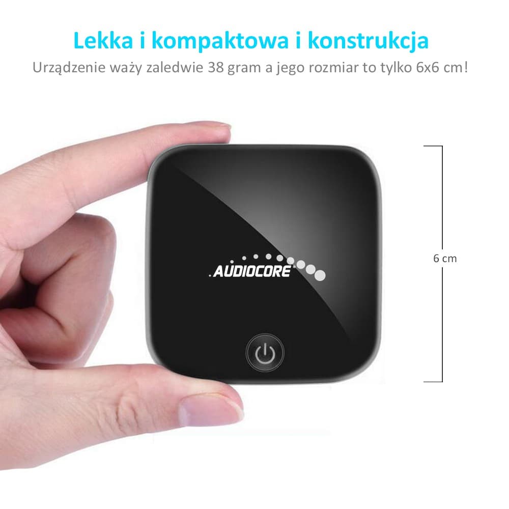 Bluetooth 5.0 adapter Audiocore AC830 (oddajnik/sprejemnik, Apt-X, SPDIF) 5