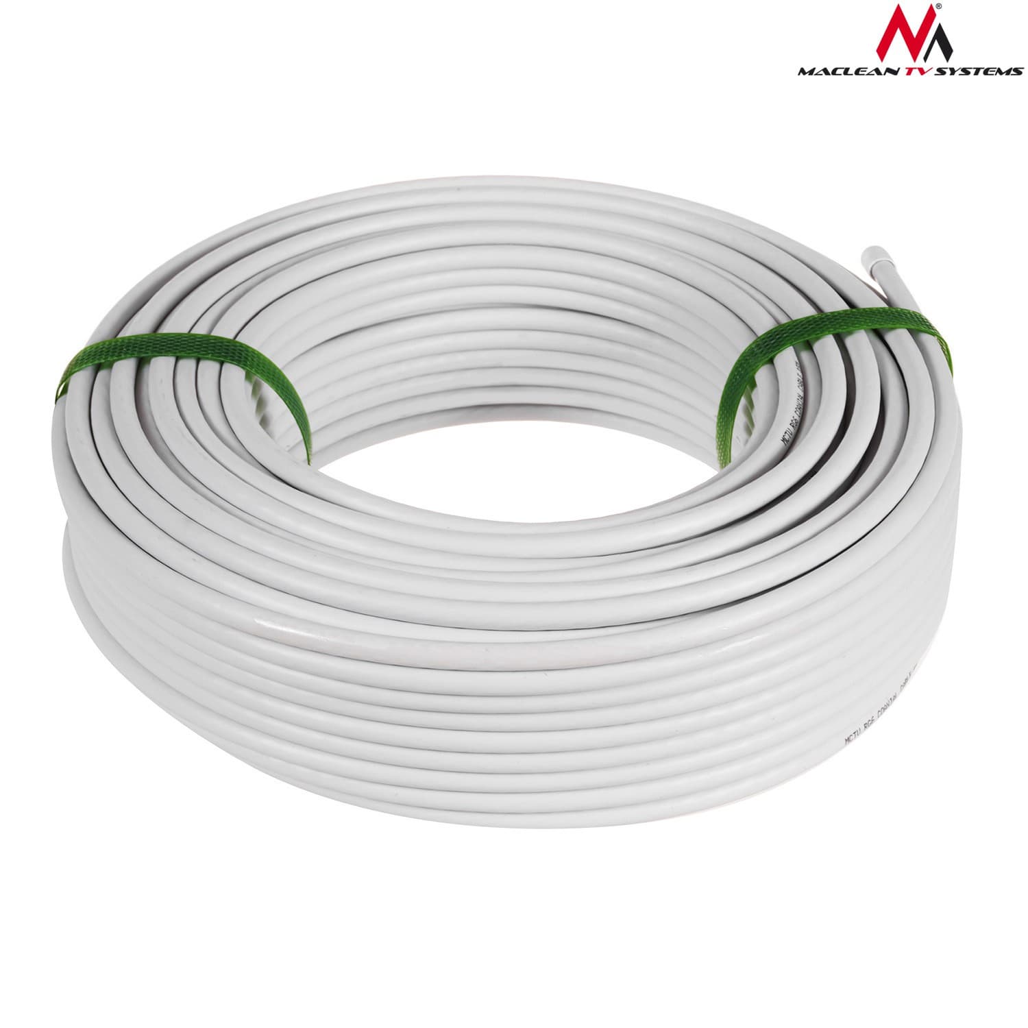 Antenski/satelitski koaksialni kabel Maclean RG6, 1.0CCS, 50m 2