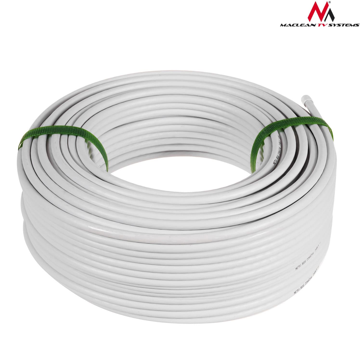 Antenski/satelitski koaksialni kabel Maclean RG6, 1.0CCS, 100m 2