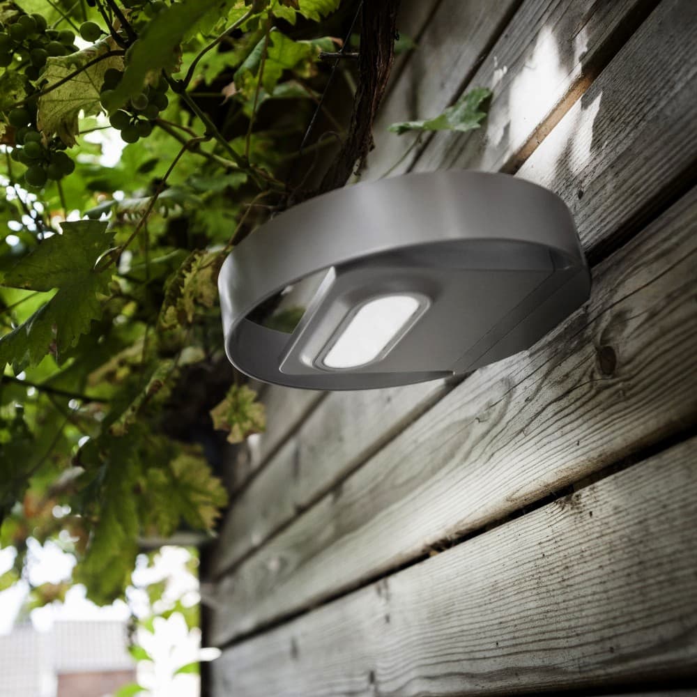 GreenBlue GB130 - Solarna LED stenska svetilka, okrogla, 3W 5
