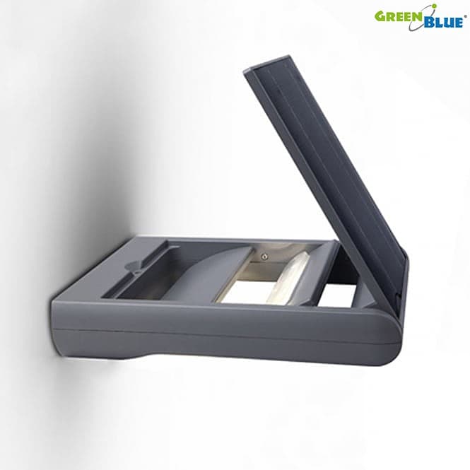 Solarna stenska svetilka GreenBlue GB131, LED, 12W, 2 smeri svetlobe 6