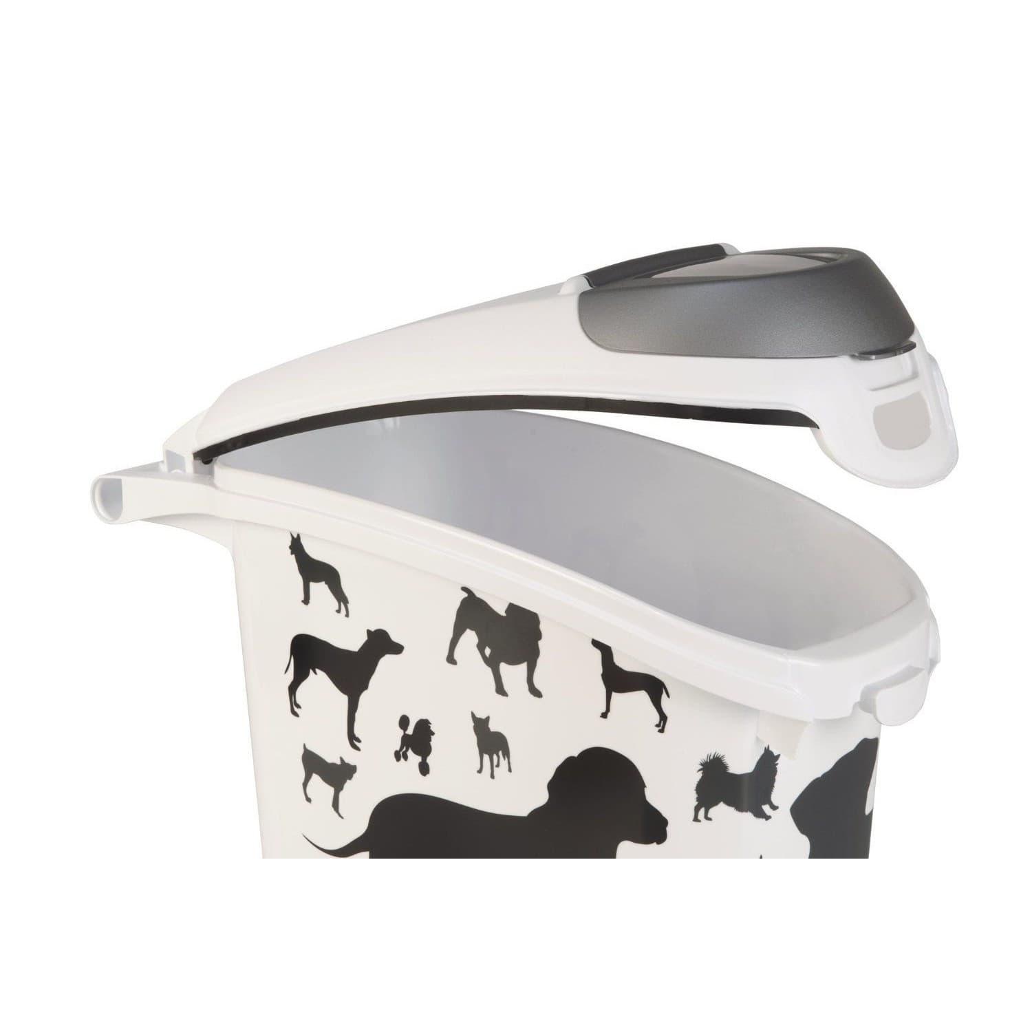 Posoda za pasjo hrano Curver Petlife, črna, 10 kg 4
