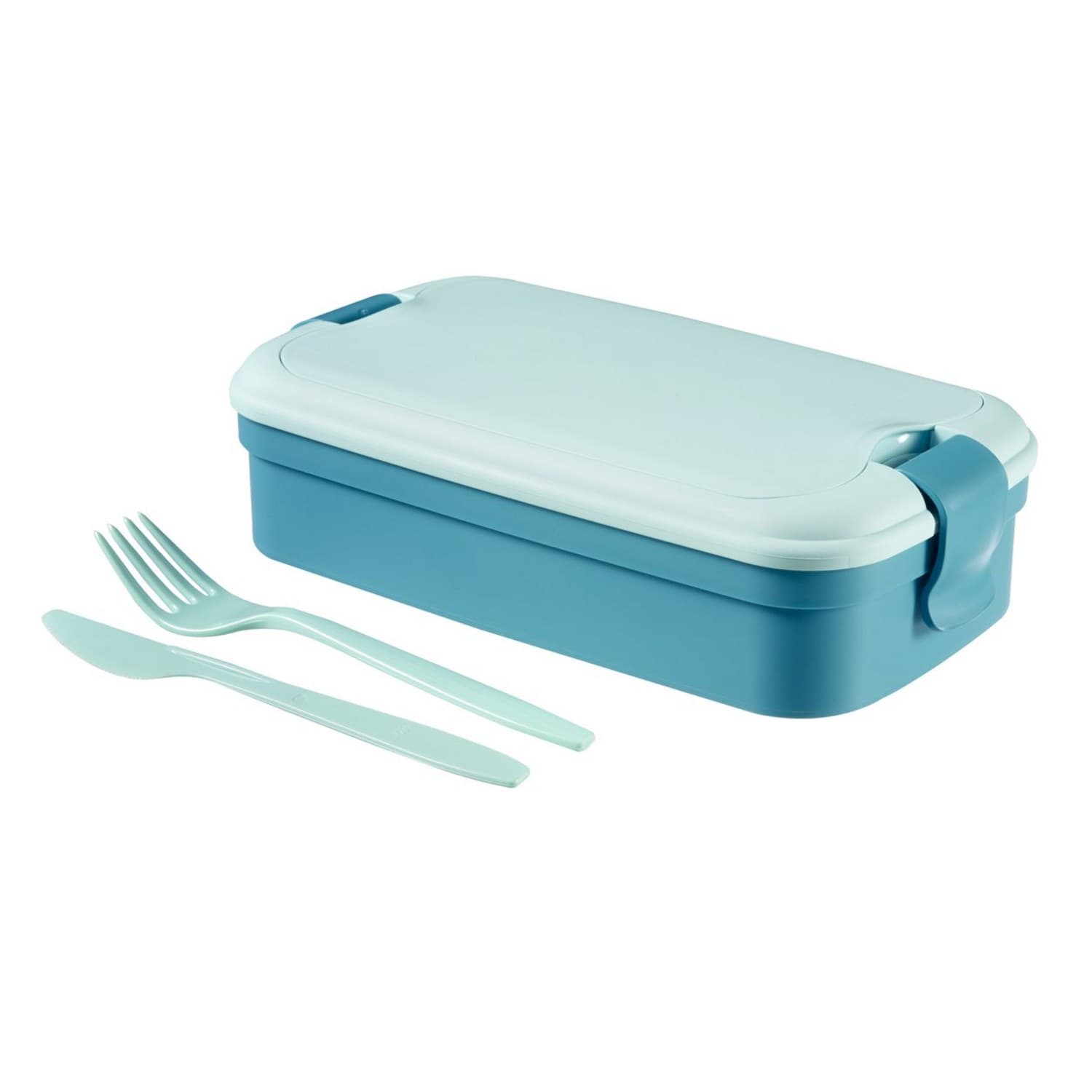 Curver Lunch&Go posoda za kosilo s priborom, modra