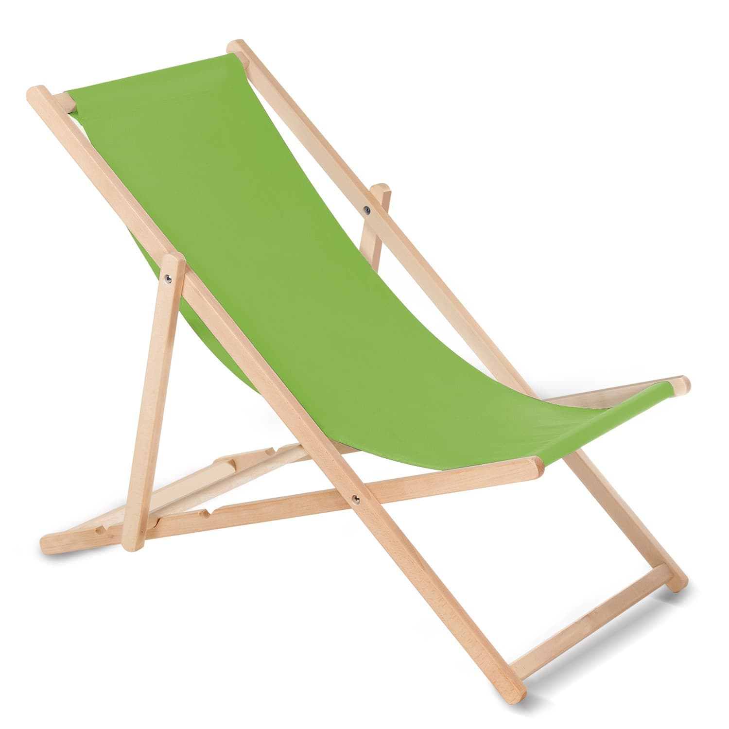 Leseni ležalnik GreenBlue GB183, bukev, karo vzorec