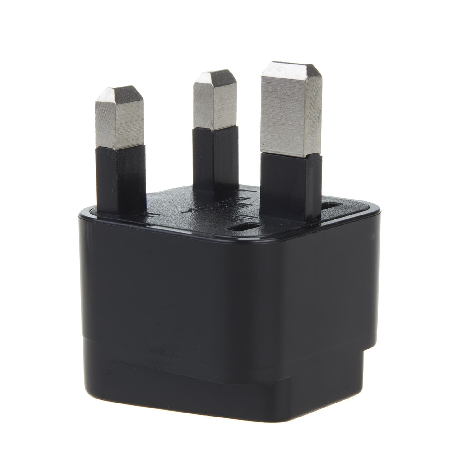Potovalni adapter Maclean, vtičnica EU na UK, črn 4