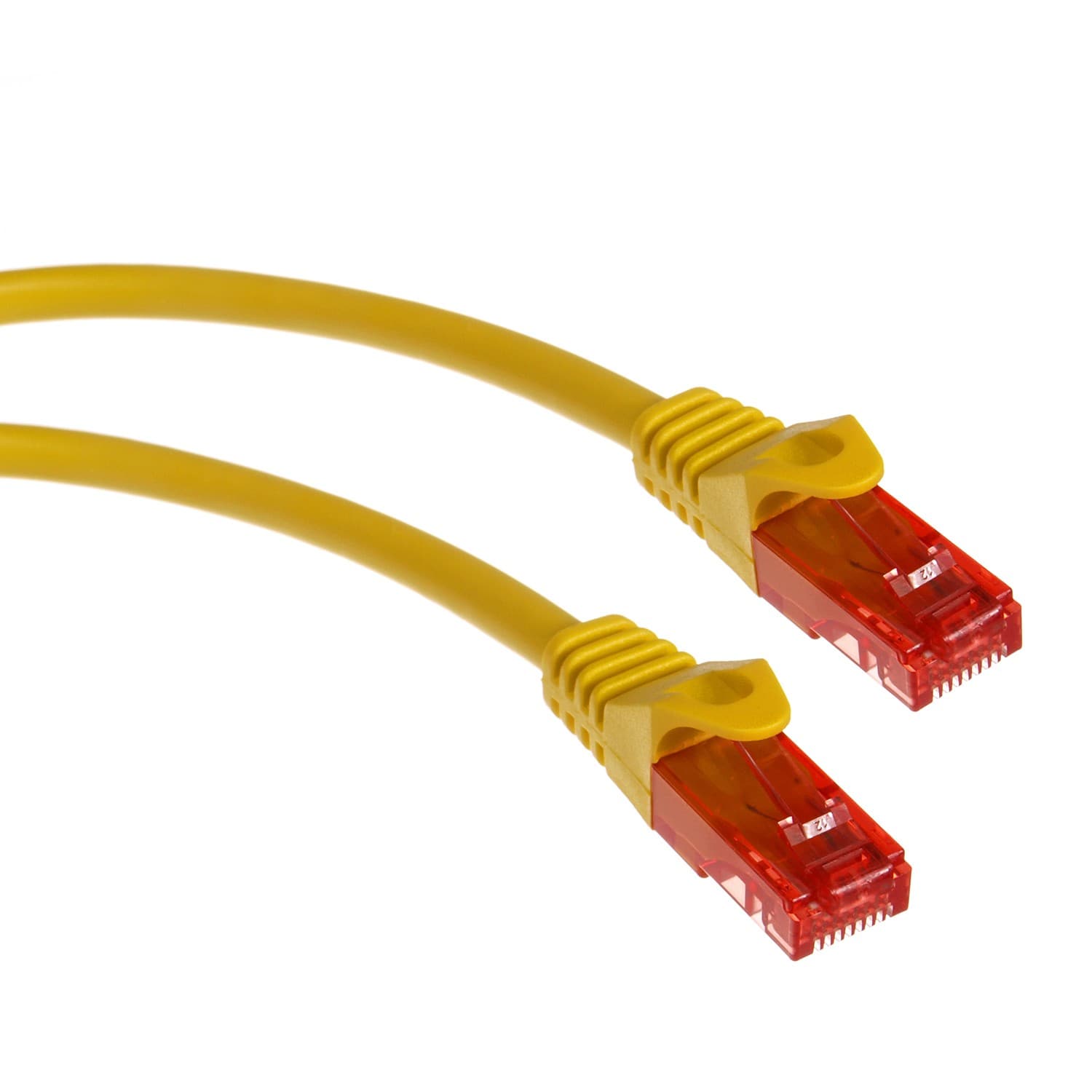 Maclean MCTV-302 Y Kabel patchcord UTP Cat6, 2m, rumena