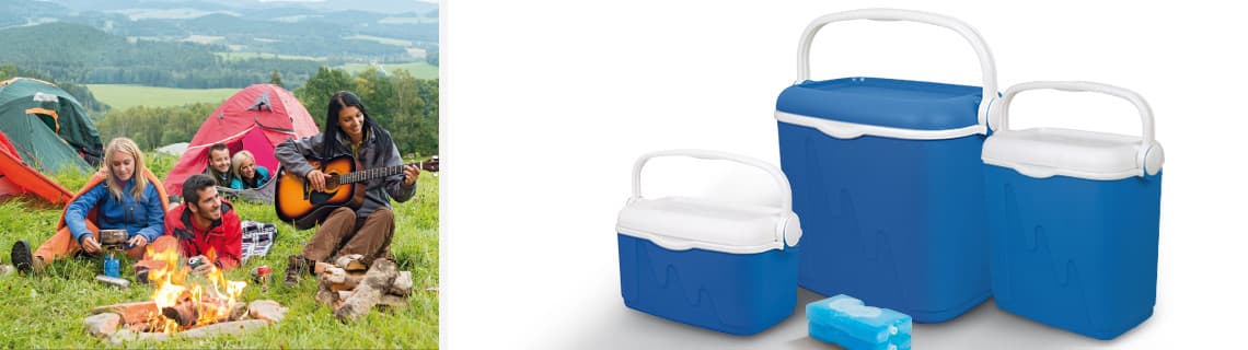 Prenosna hladilna torba Curver 10L, modra 3