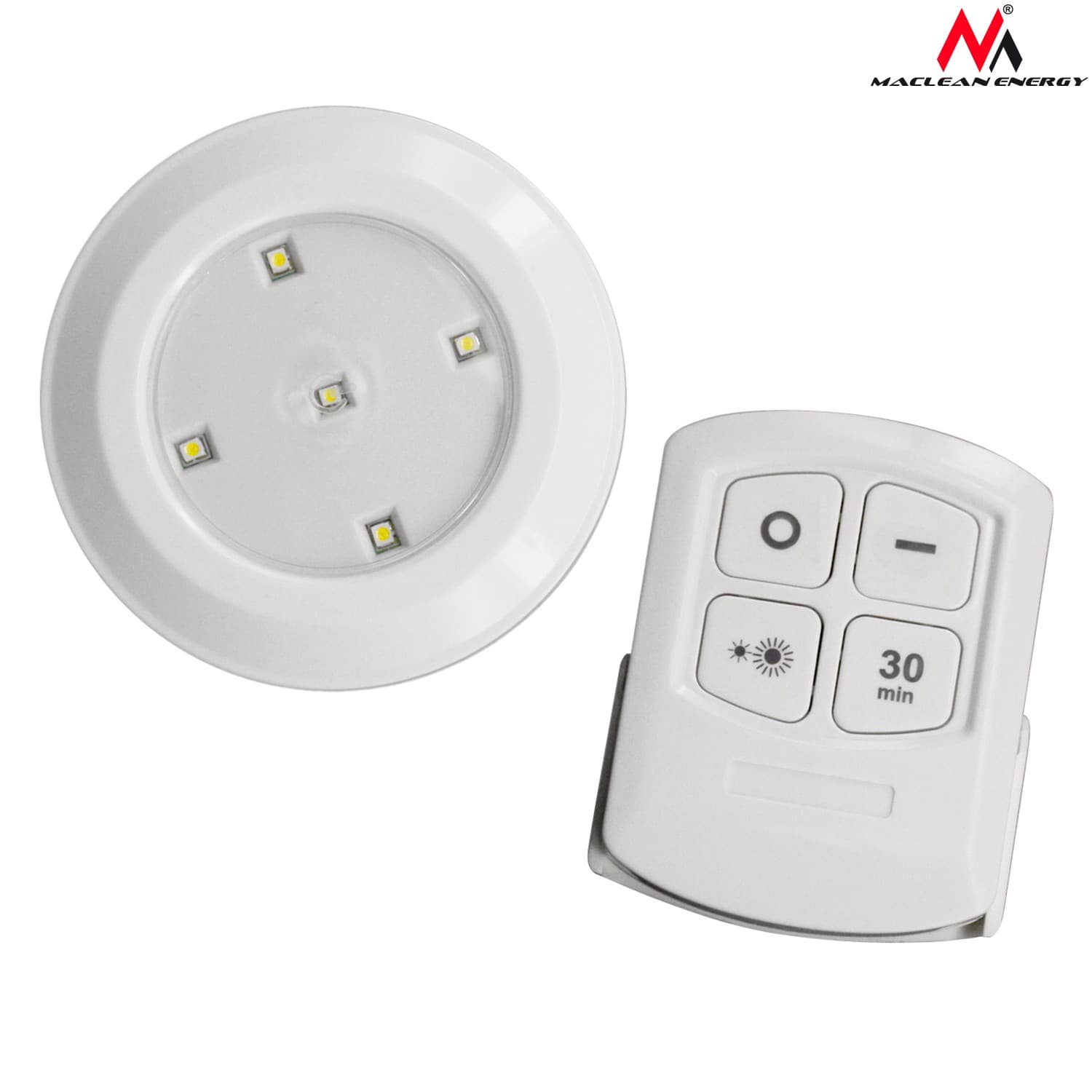 Maclean MCE165 LED svetilka, 6 kos, s pilotom, na baterije 2