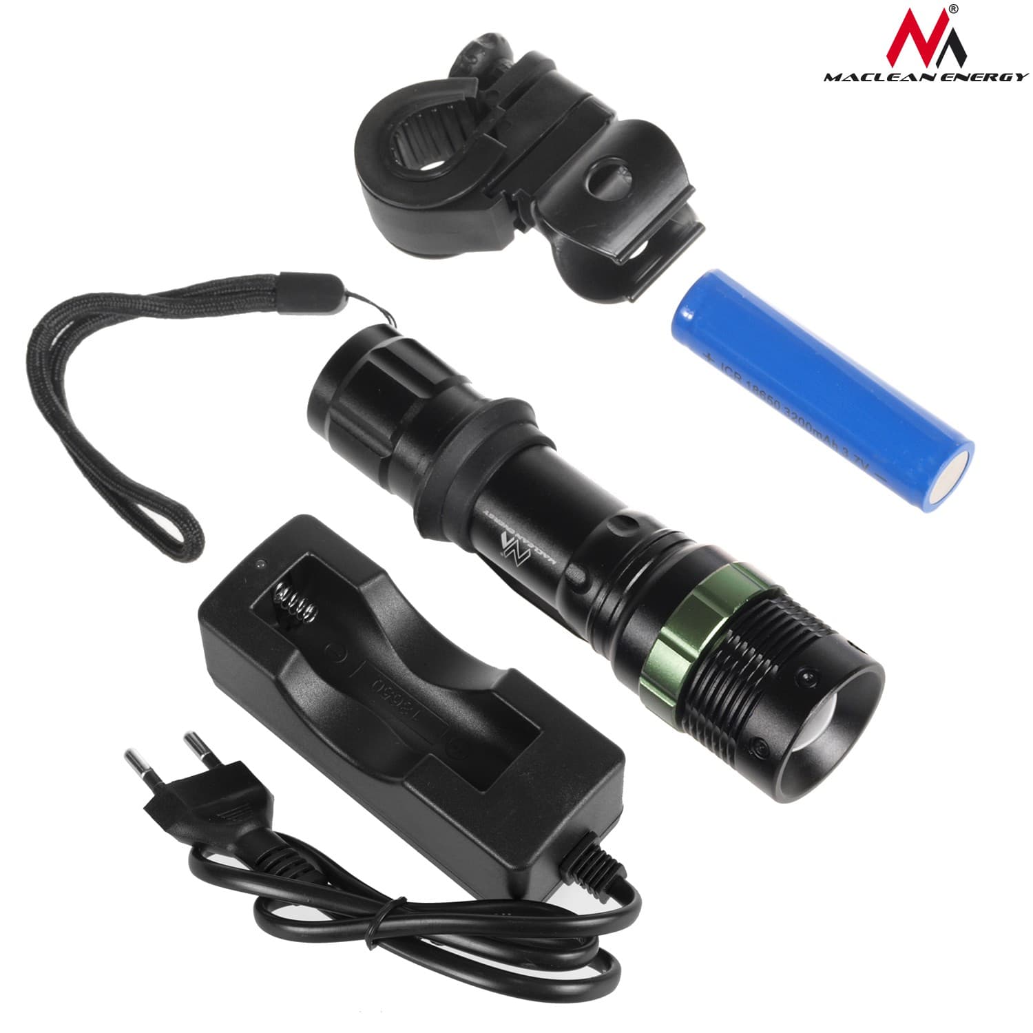 Maclean MCE175 LED svetilka za kolo, polnilec, 200 lm 2