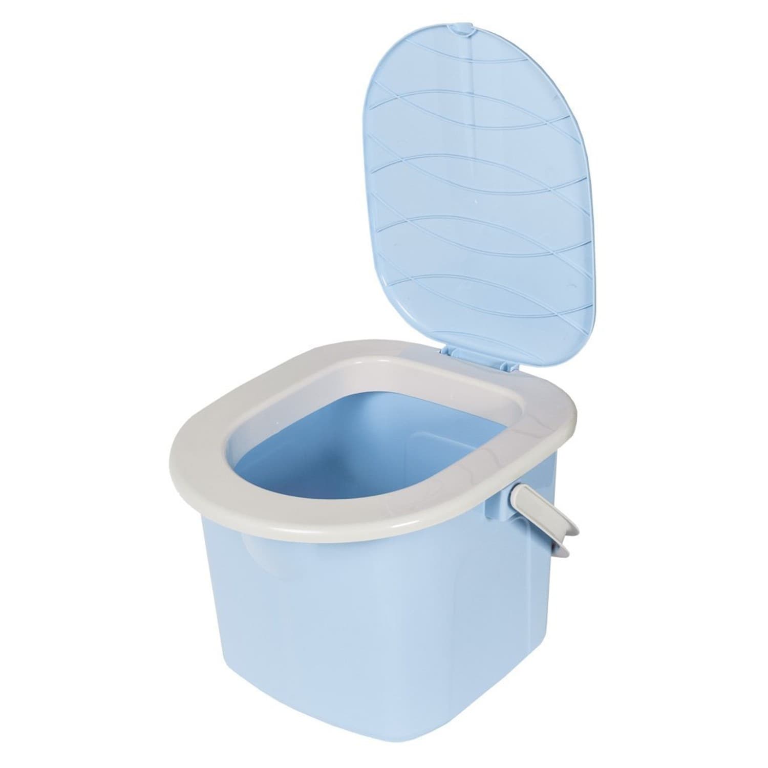 Prenosni WC vedro 15,5 l BranQ, modro