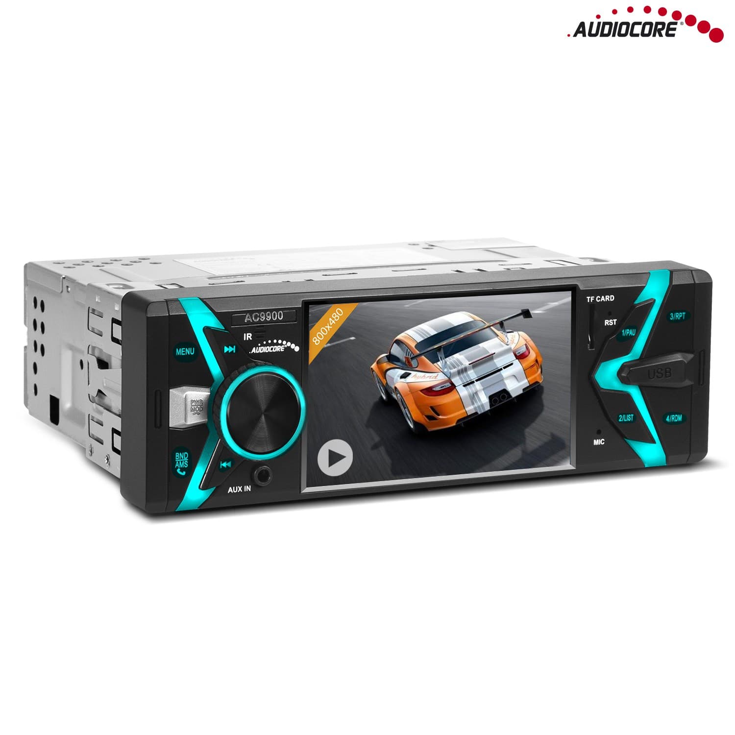Avtoradio Audiocore AC9900 MP5, Bluetooth, prostoročno telefoniranje + daljinski upravljalnik 6