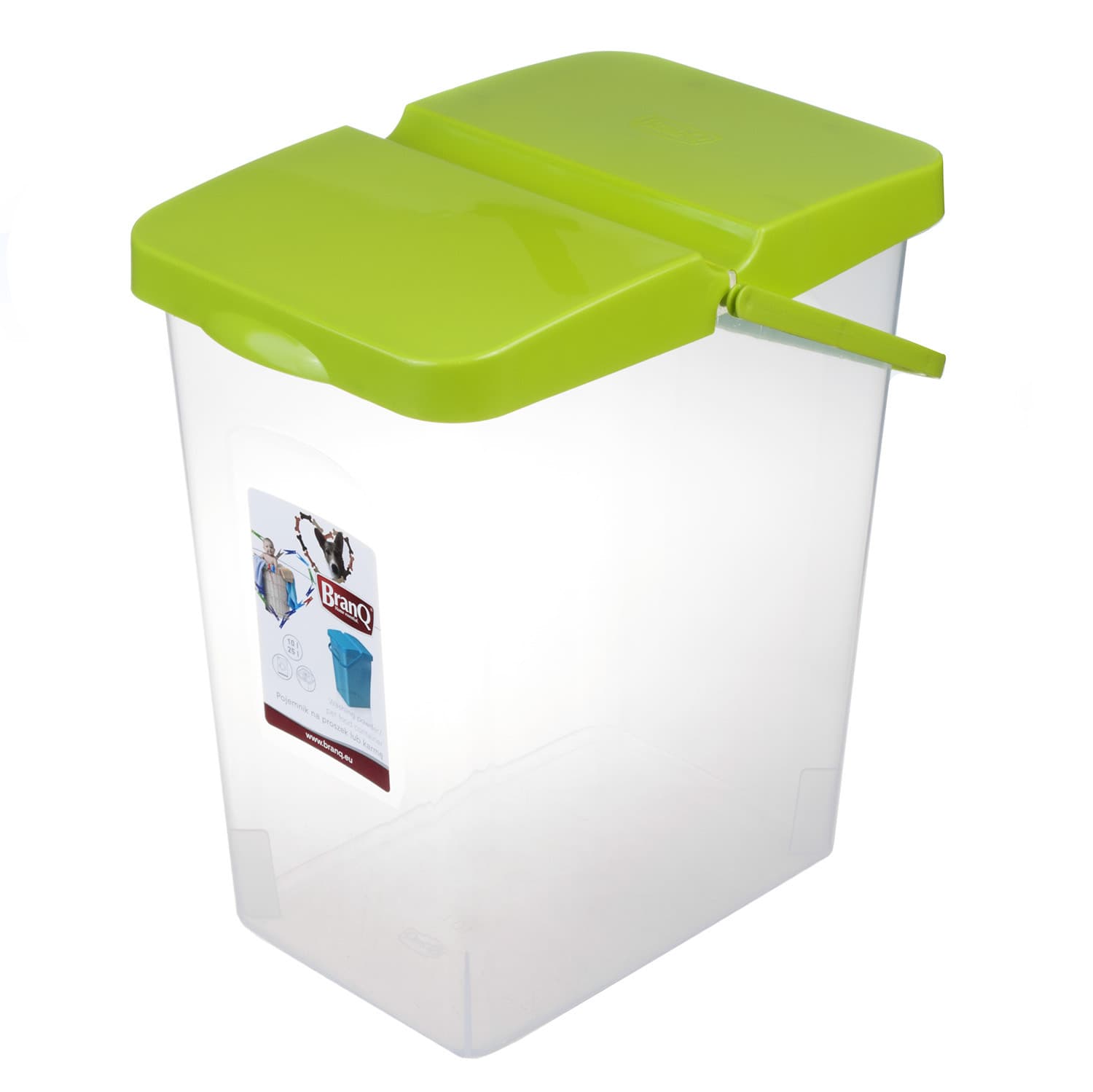 Posoda za pralni prašek/krmo 10l BranQ, limeta 2