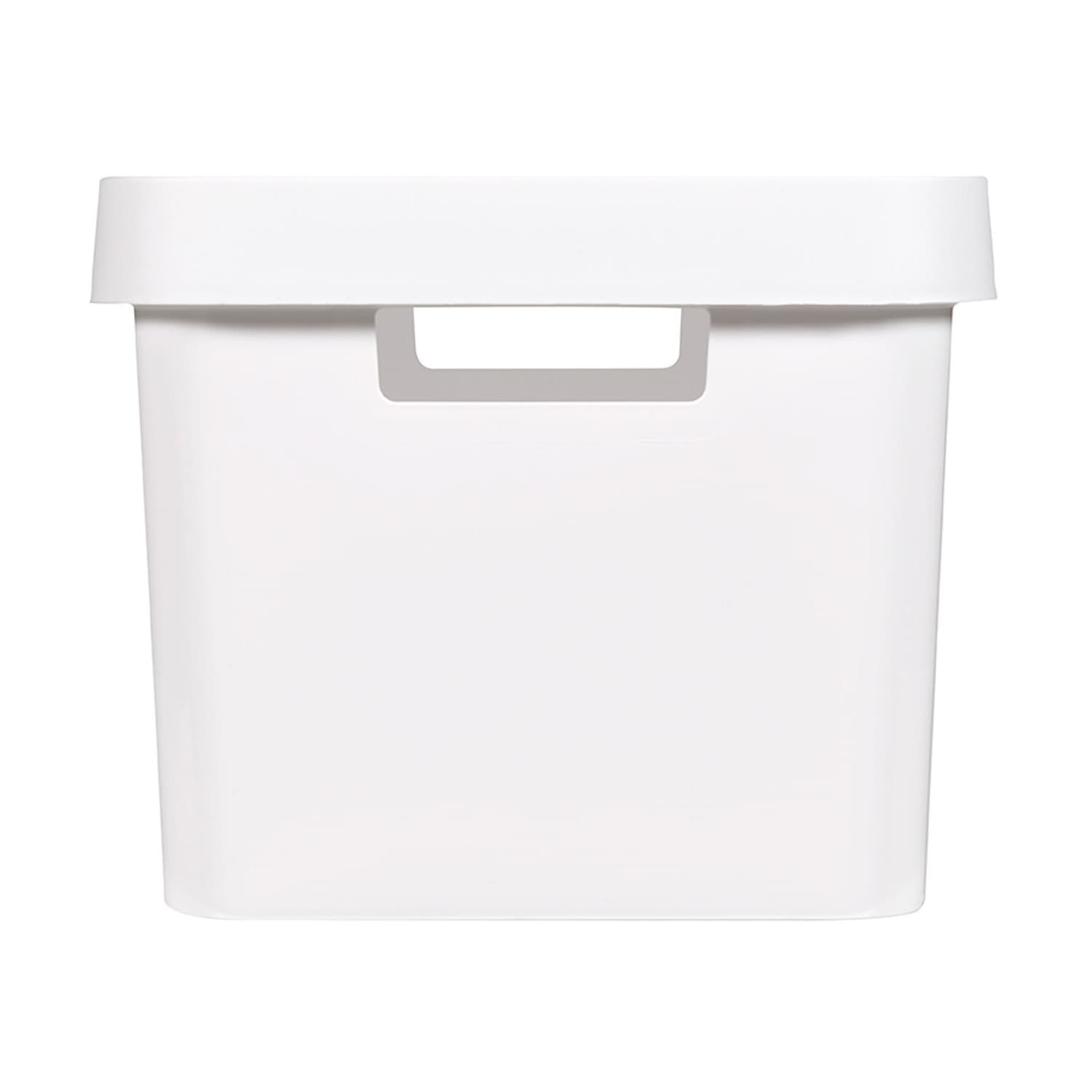 Posoda s pokrovom Curver Infinity 17L, bela 2