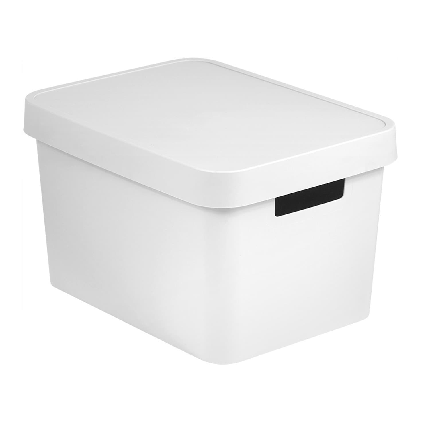 Posoda s pokrovom Curver Infinity 17L, bela