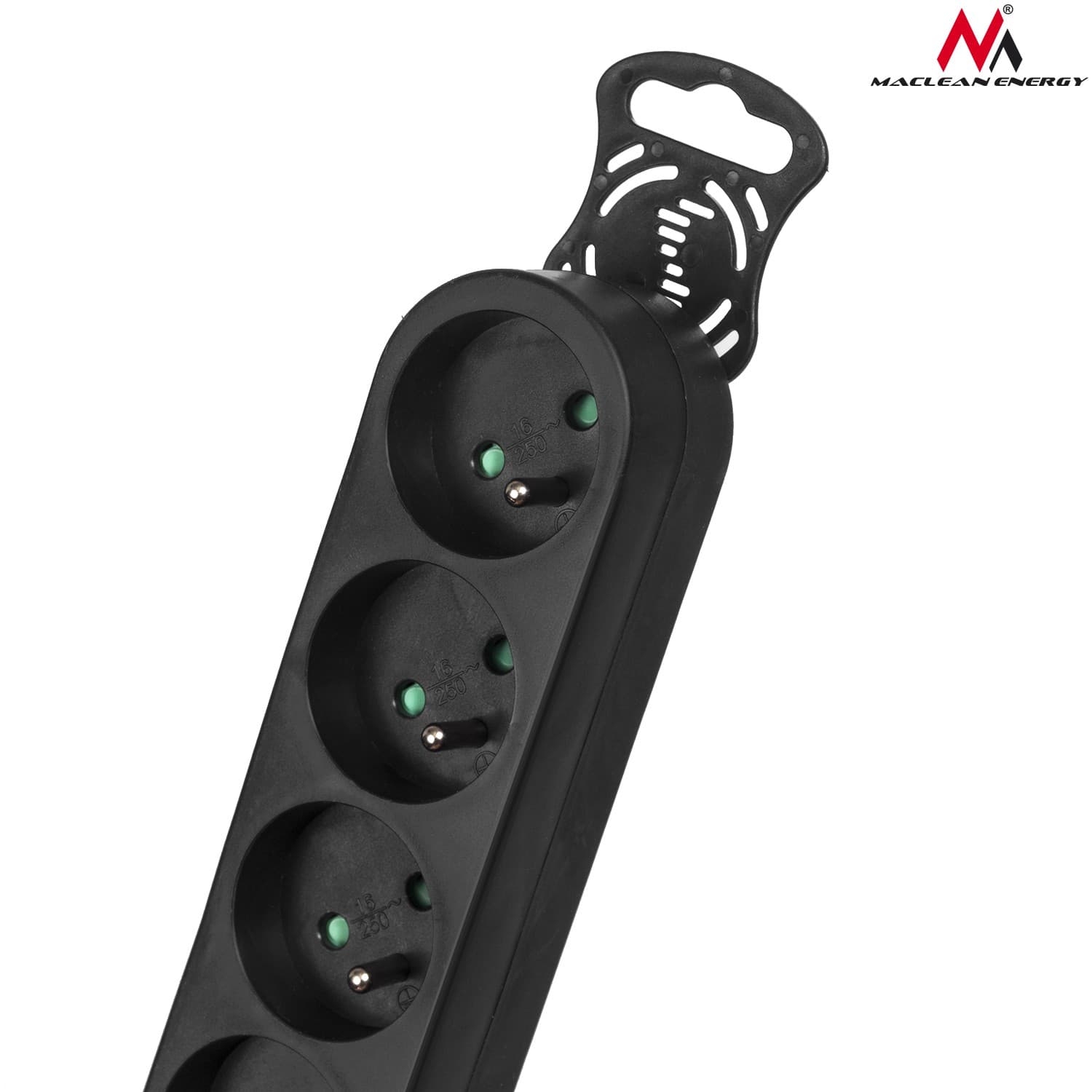 Maclean MCE180 napajalni kabel, 4 vtičnice, stikalo, 1.4m 3