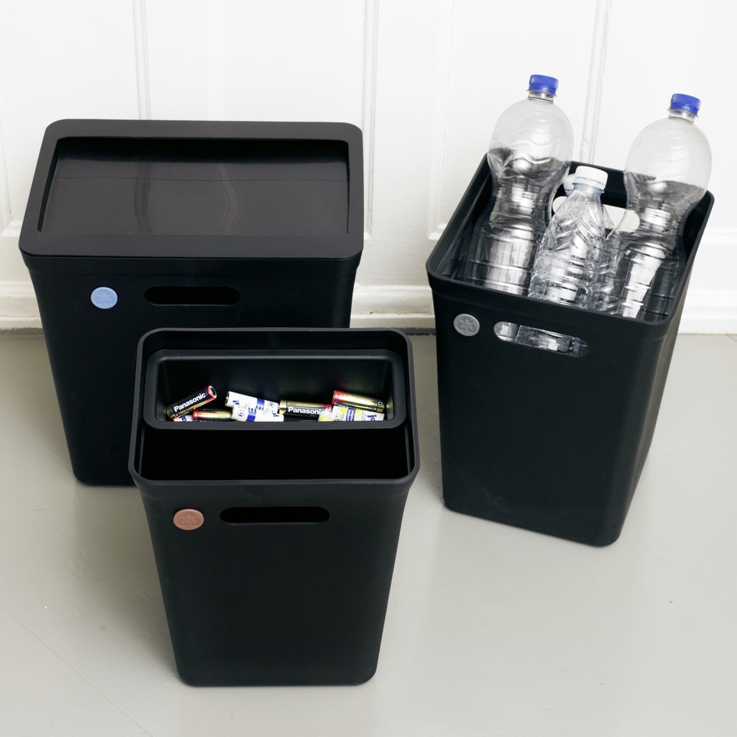 Plast Team Avedore koš za smeti 15L, črn 2