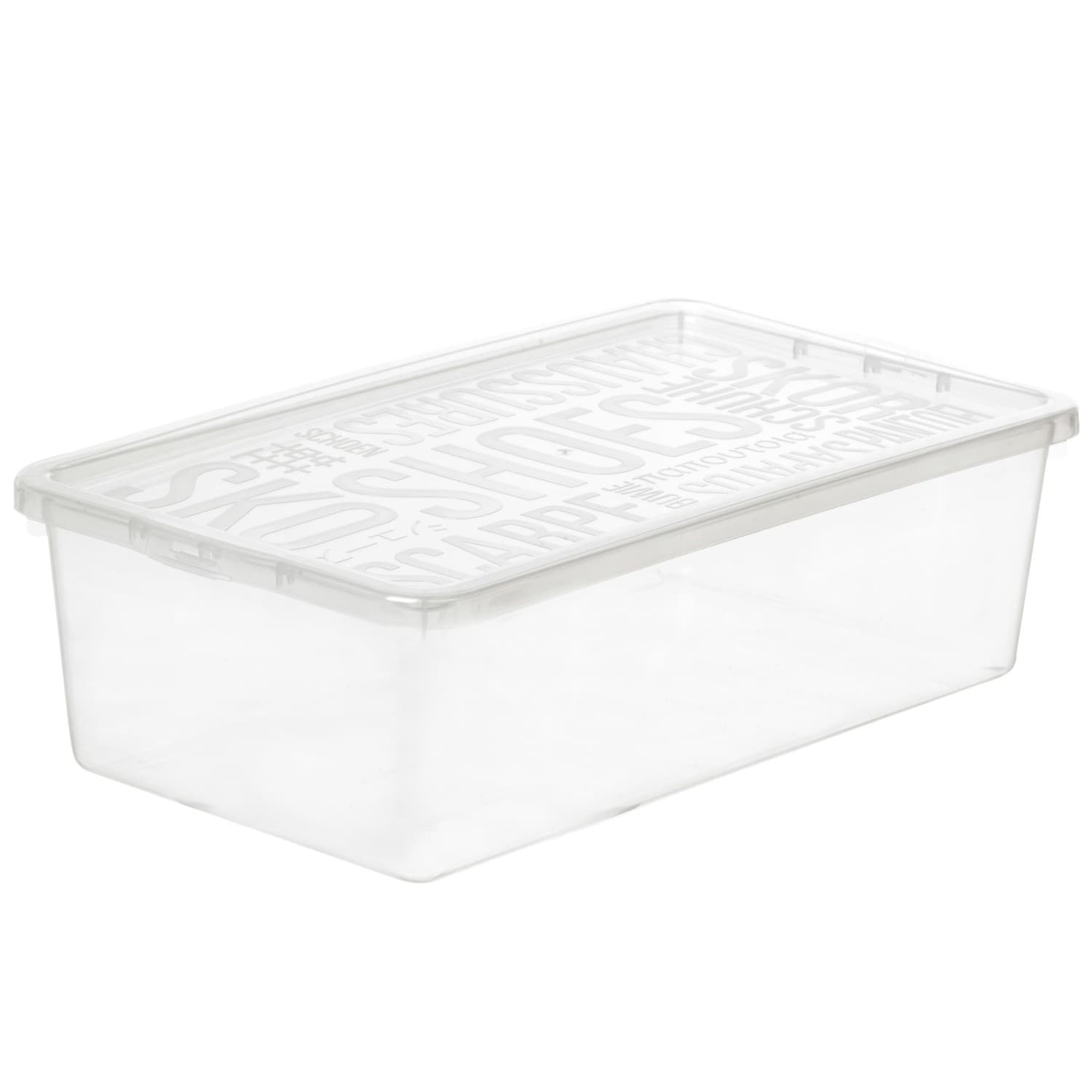Organizator za ženske čevlje Plast Team Basic, transparenten