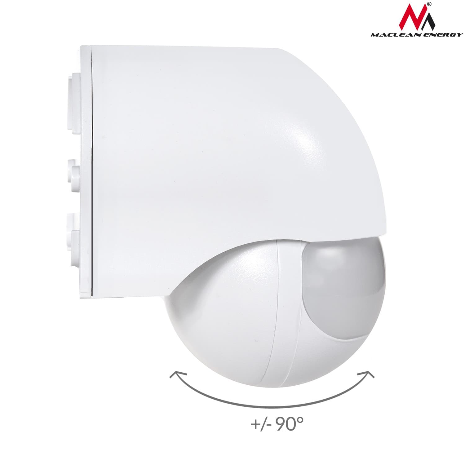 IR senzor gibanja Maclean, 180°, doseg 12m, 1200W 3