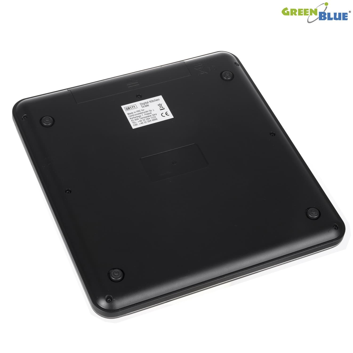 Kuhinjska tehtnica GreenBlue GB171, LED, črna, 5kg/1g 4