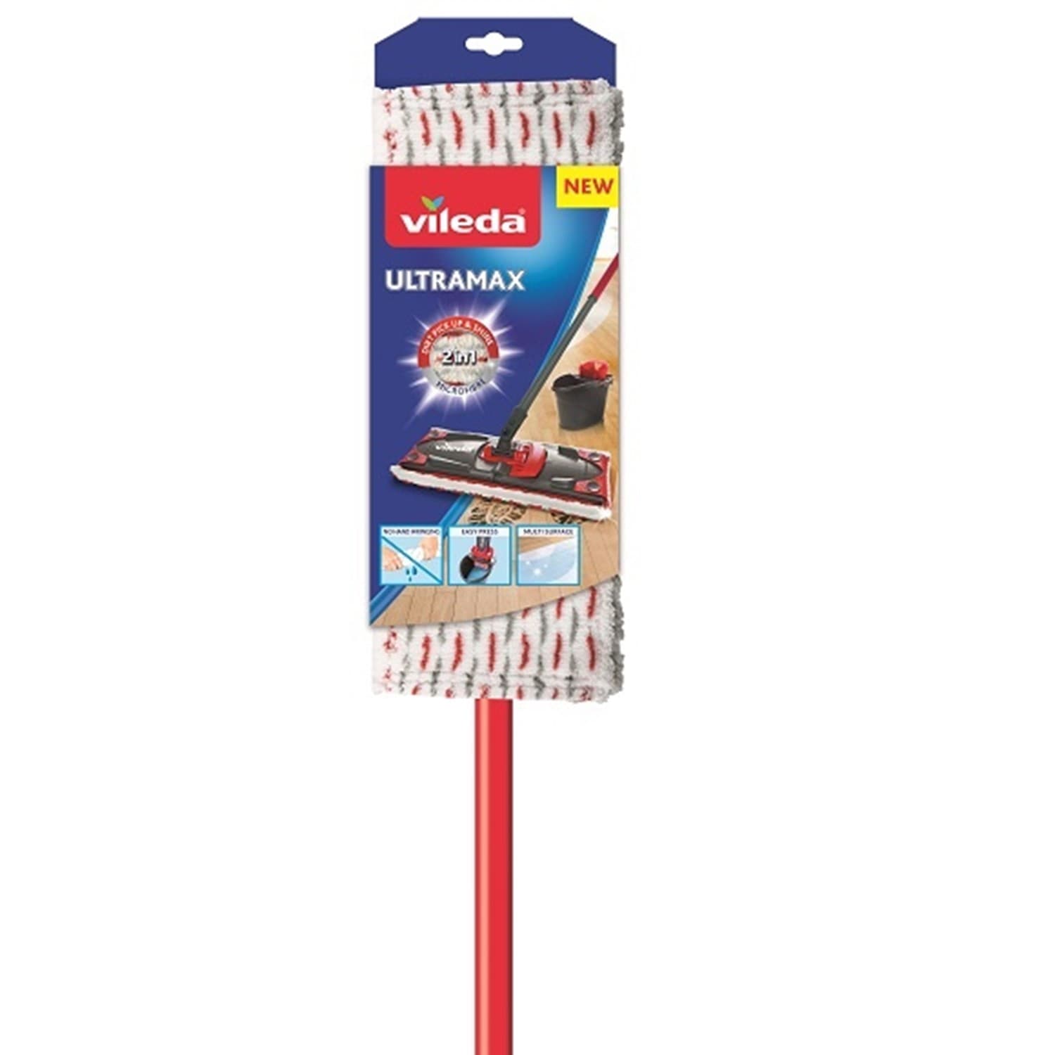 Vileda Ultramax ploski mop s teleskopskim ročajem 4