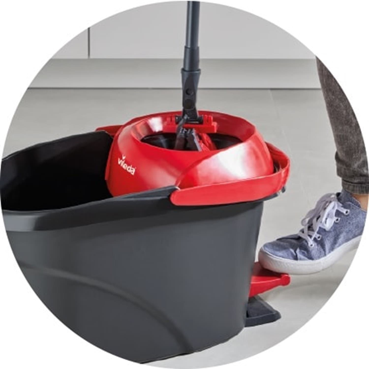 Komplet ploskega mopa Vileda Ultramat Turbo z vedrom 6
