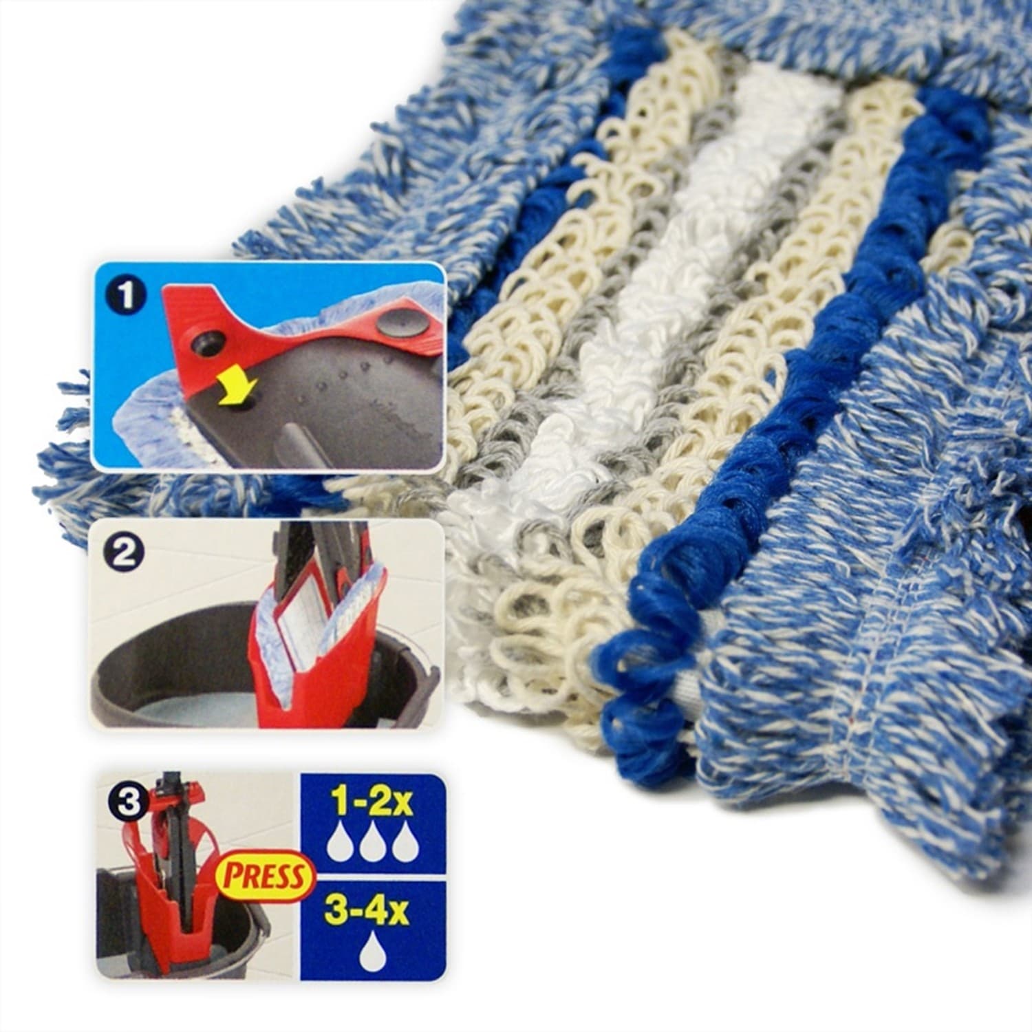 Vileda Ultramax Micro Cotton vložek za mop 5