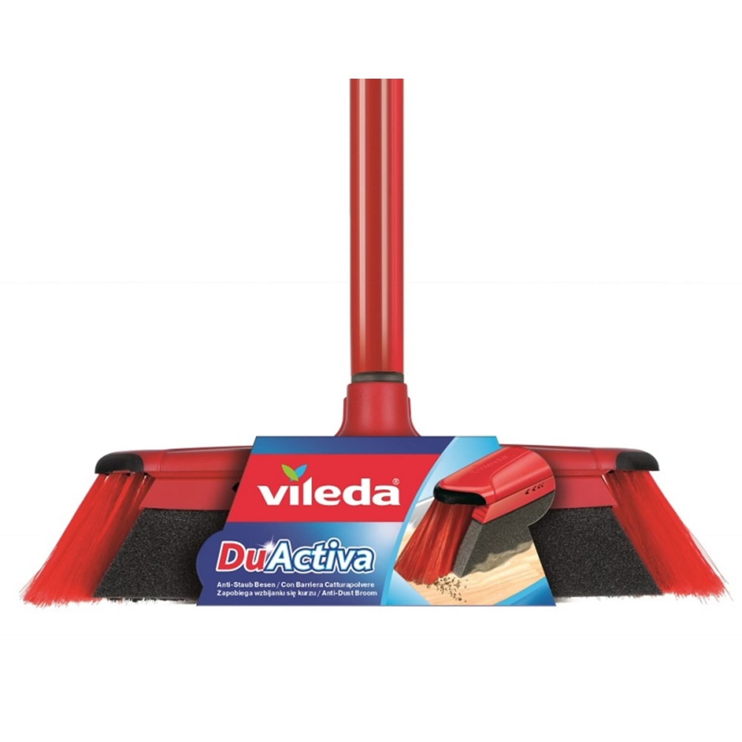 Čistilna krtača z gobico 2v1 Vileda DuActiva Classic