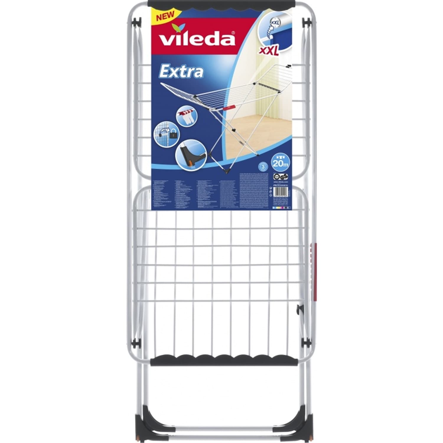 Sušilo za perilo Vileda Extra, 20m 2