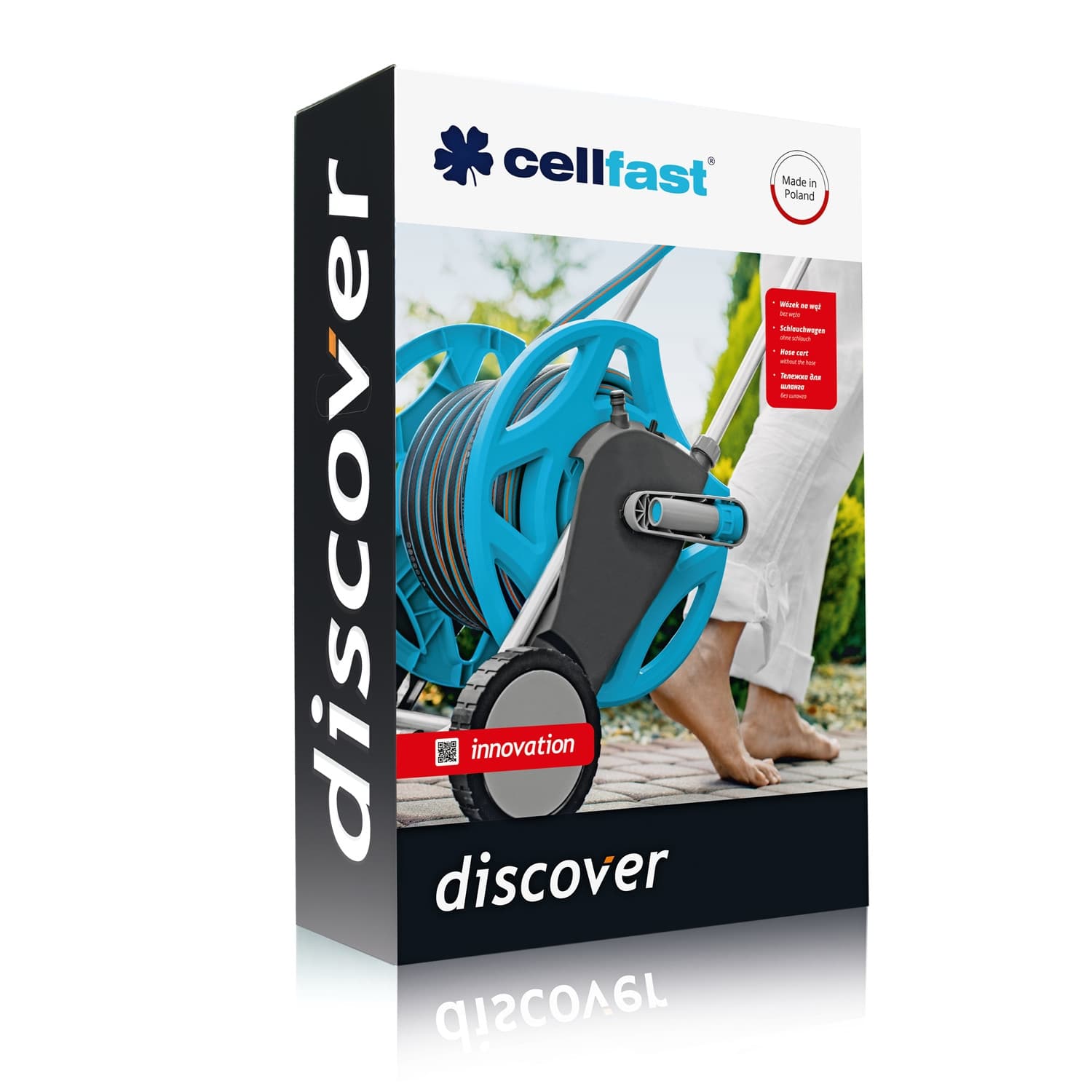 Voziček za cev 1/2" 60m Cellfast Discover 2