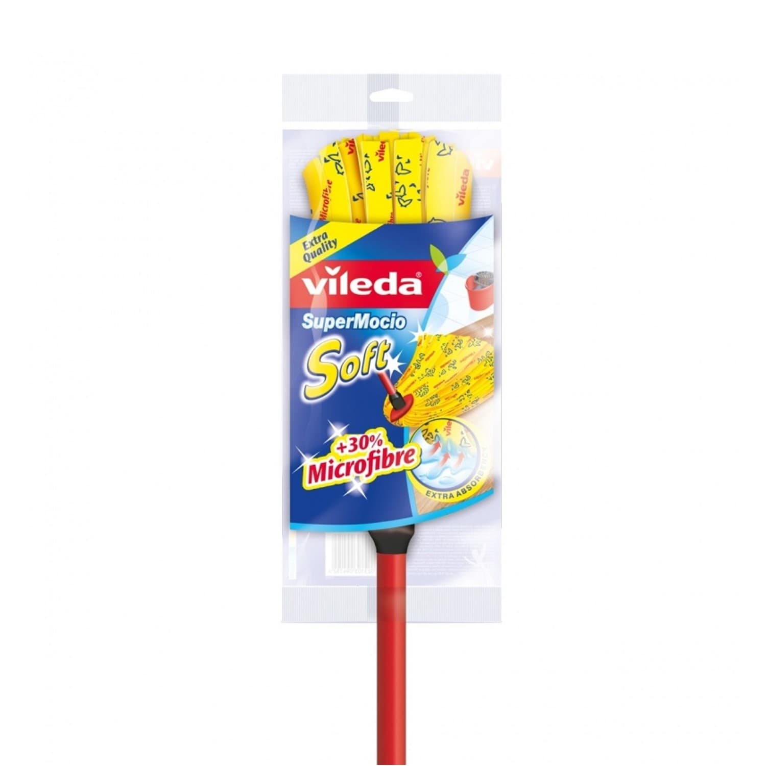 Vileda SuperMocio Soft mop z drškom