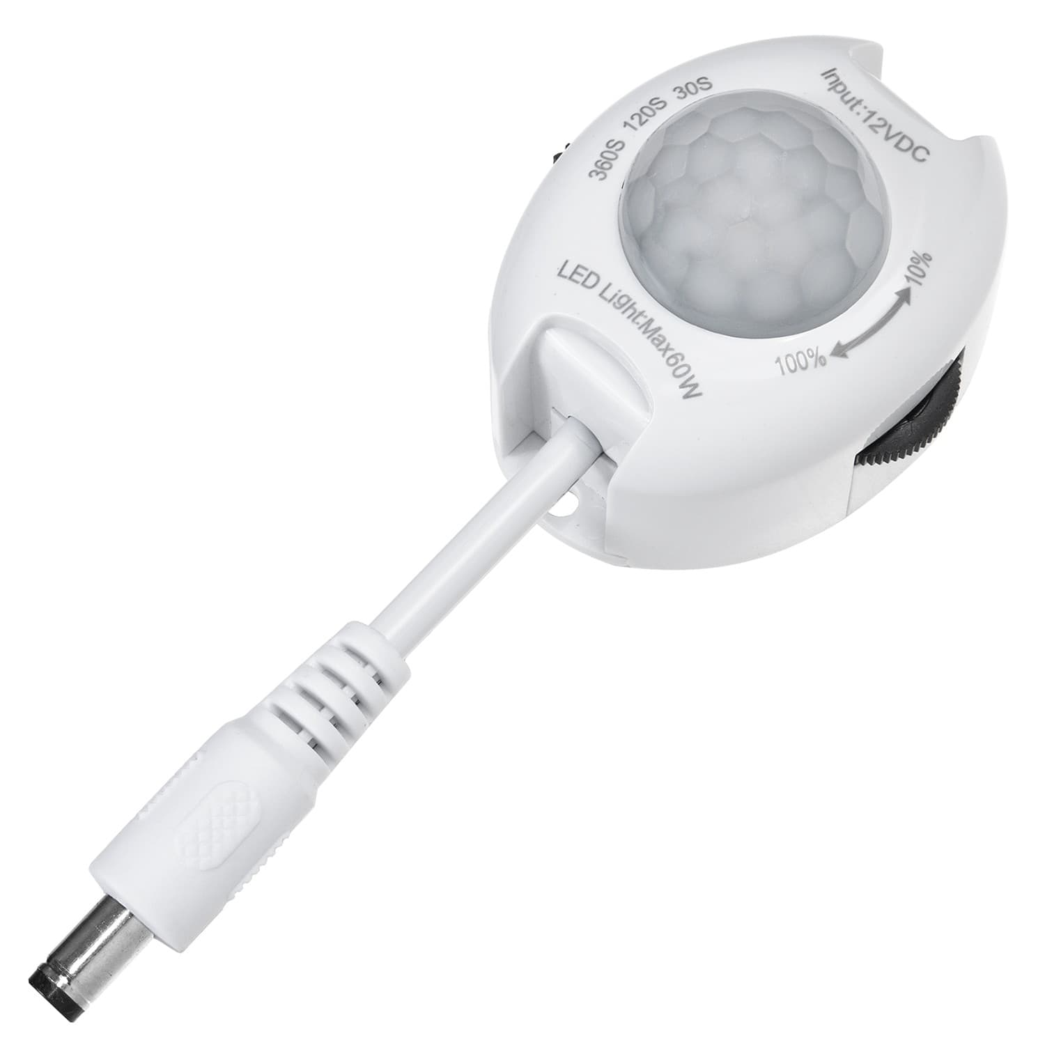 PIR senzor gibanja Maclean MCE242 za LED trakove (12V DC, max. 60W)