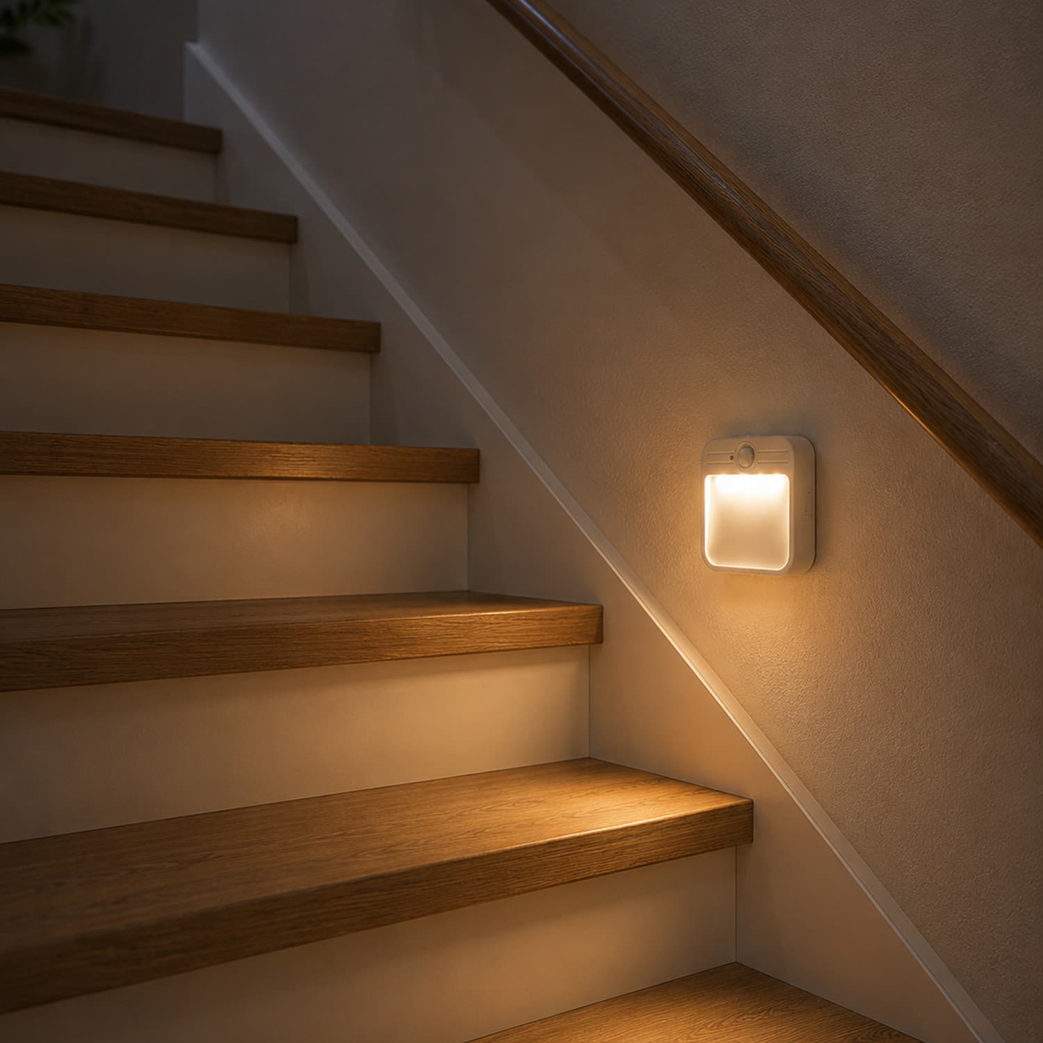 LED stenska svetilka Maclean MCE236 s senzorjem gibanja, 4 LED 8