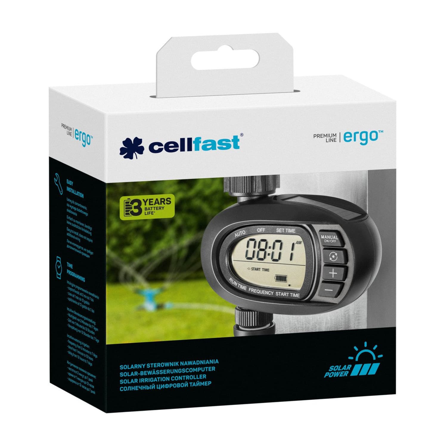Solarni regulator zalivanja Cellfast Ergo 2
