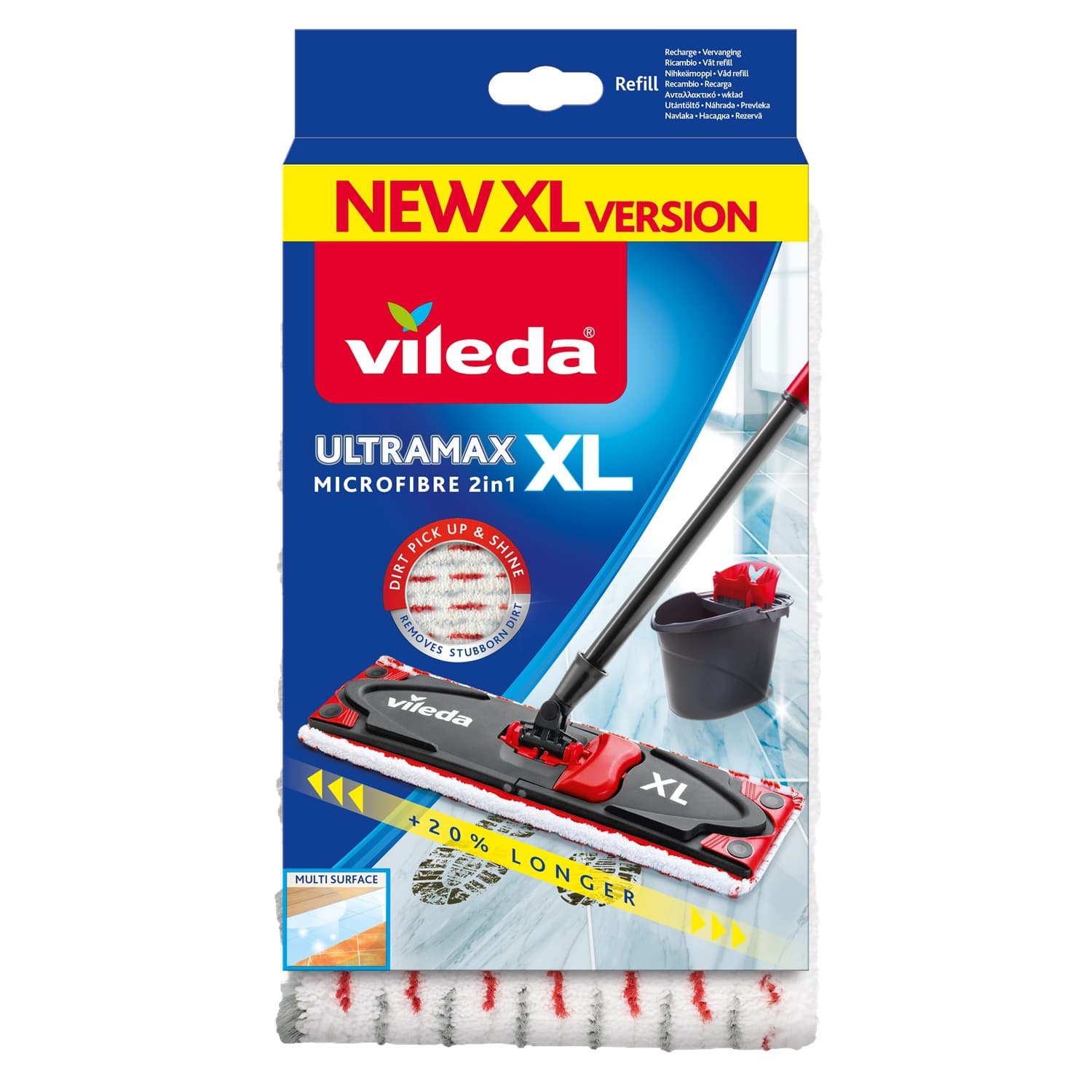Vložek 2v1 za mop Vileda Ultramax/Ultramat Turbo XL