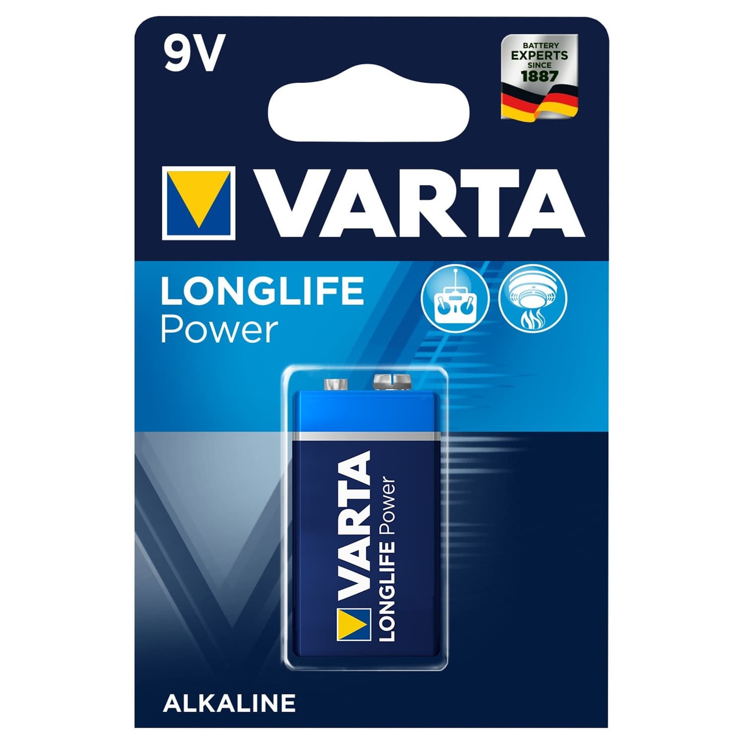 Baterija Varta Longlife Power R9V 6LR61 9V 2