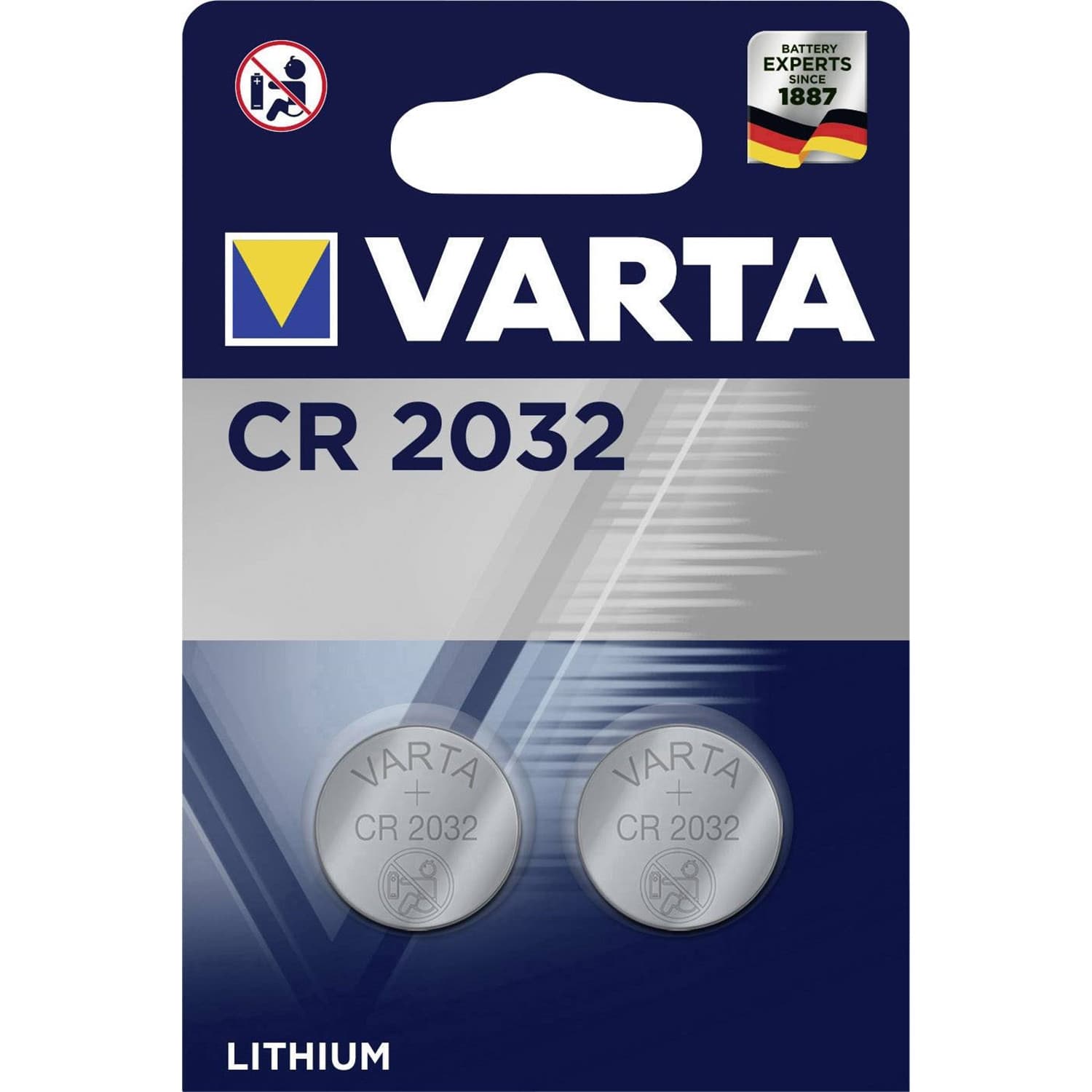Bateriji Varta CR2032 CR2032 3V litijevi (2 kos)