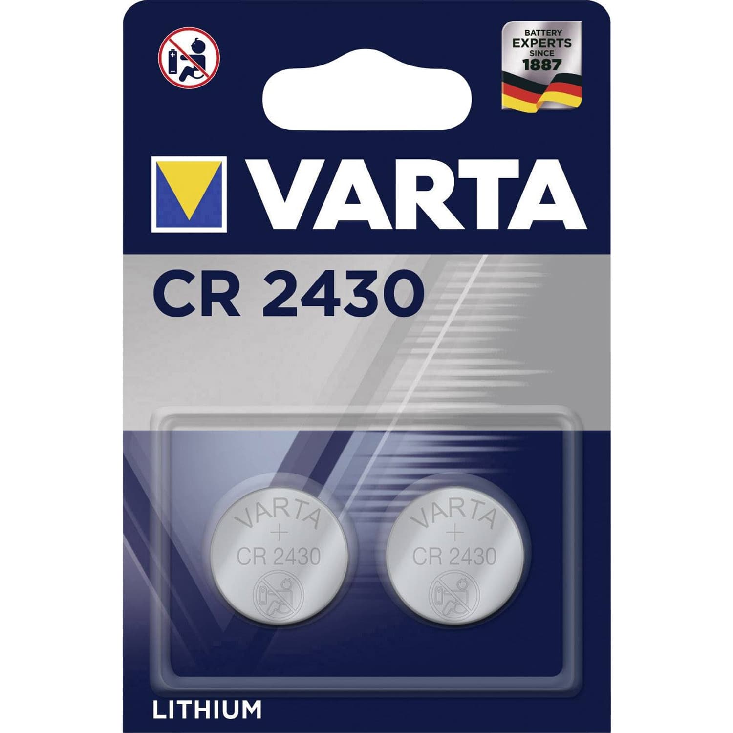 Bateriji Varta CR2430 CR2430 3V litijevi (2 kos)