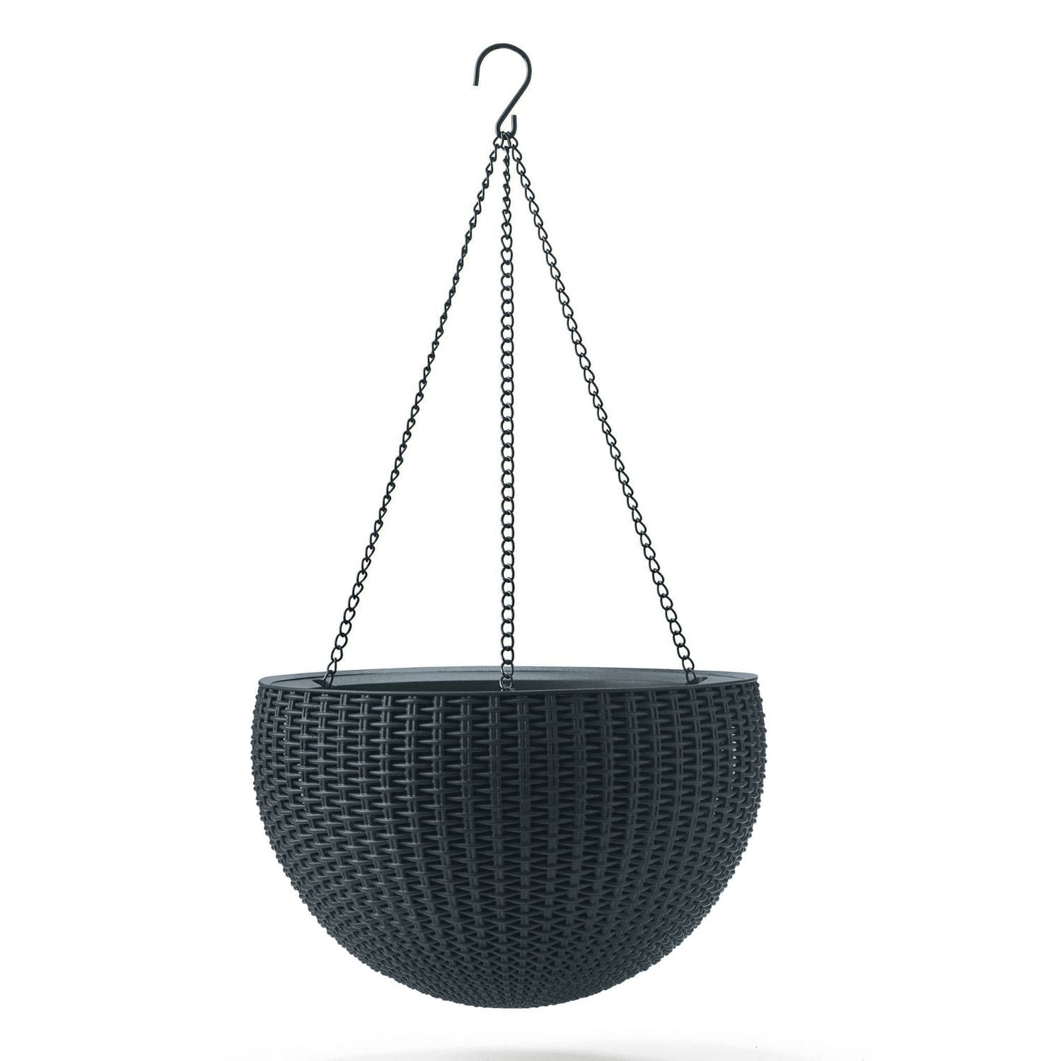 Keter Sphere Planter - viseča lončnica, antracit