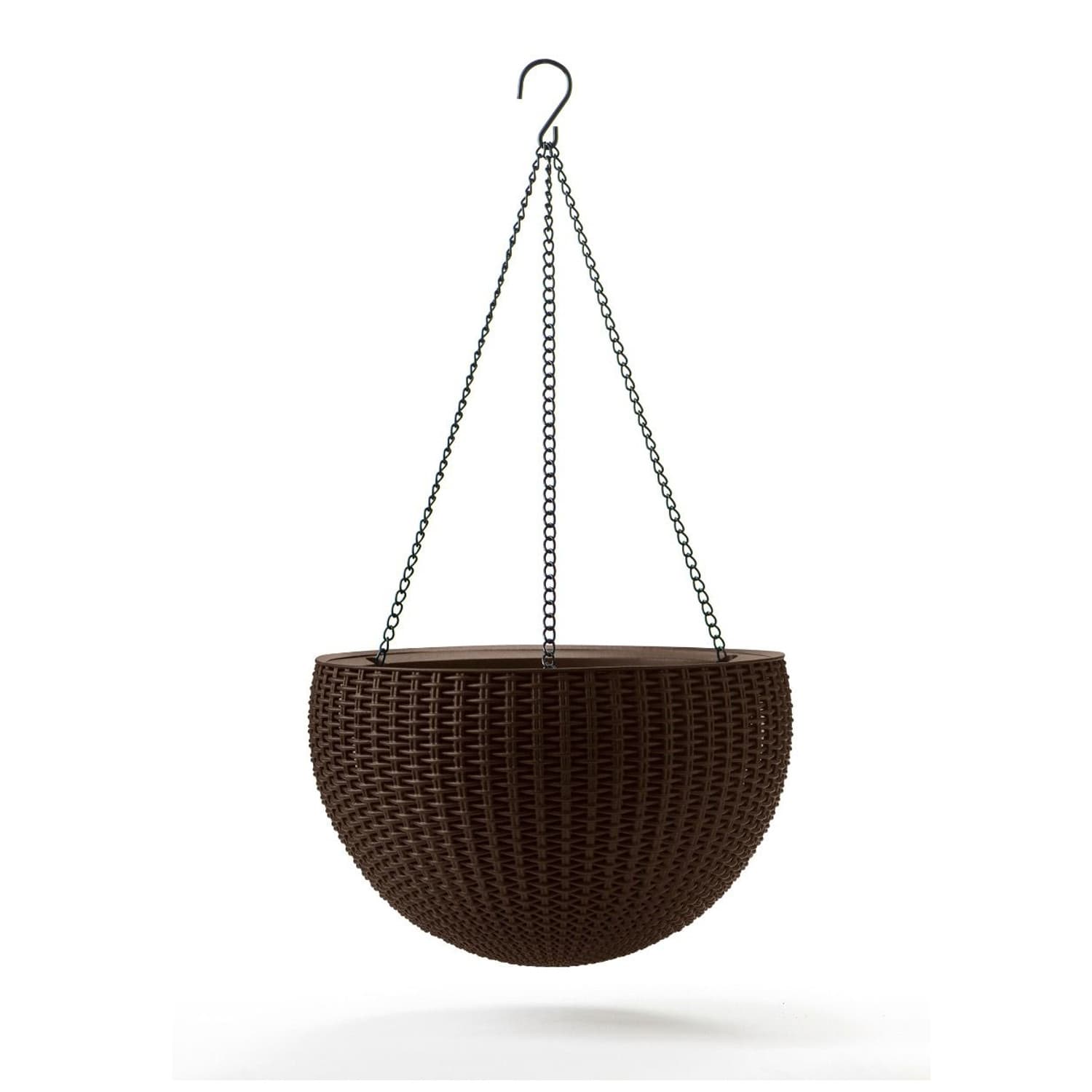 Keter Sphere Planter - viseča lončnica, rjava